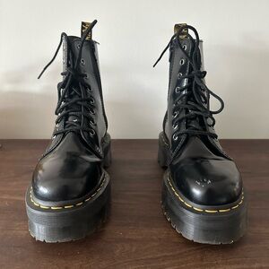Dr Martens JADON BOOT SMOOTH LEATHER PLATFORMS